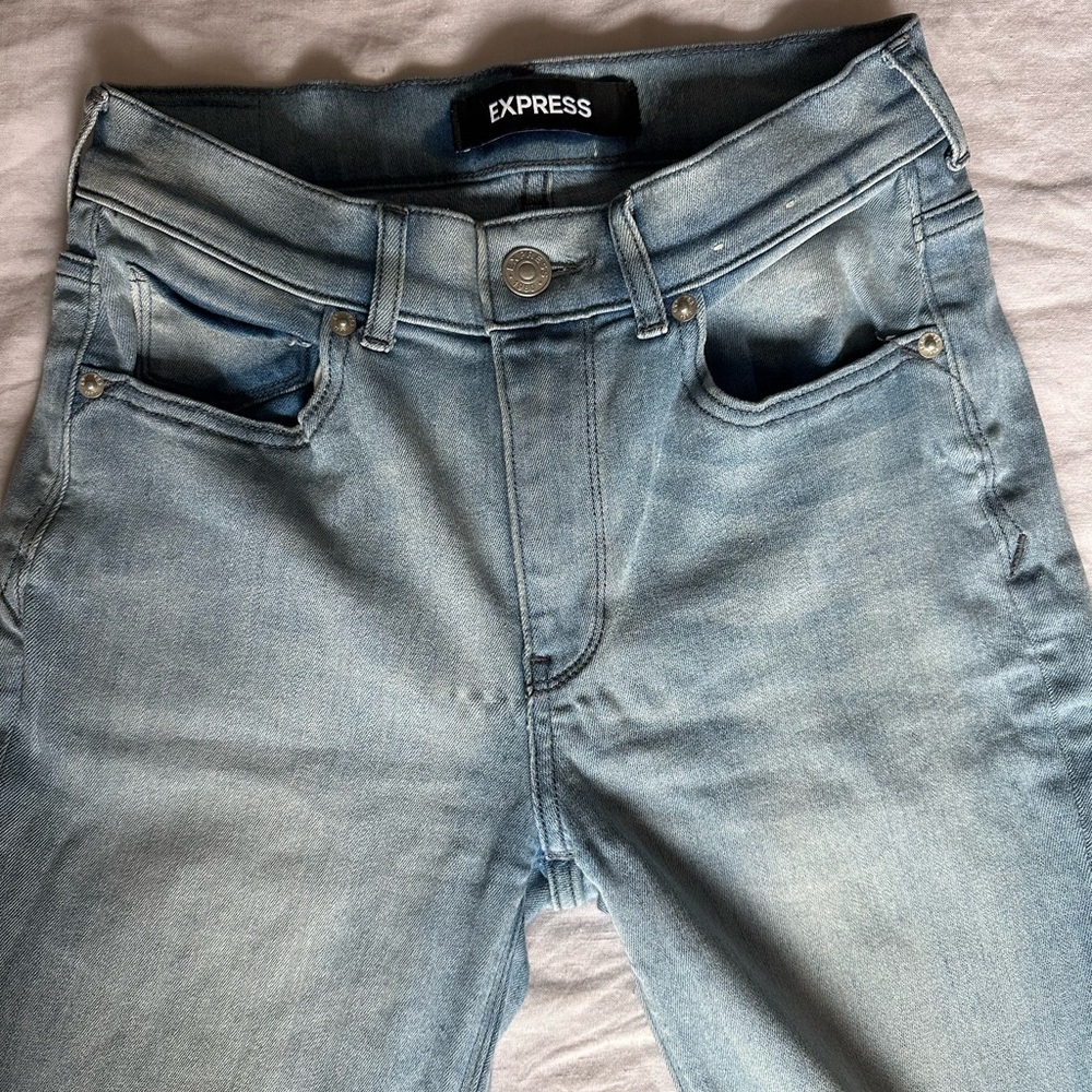 Express Light Blue Denim Jeans